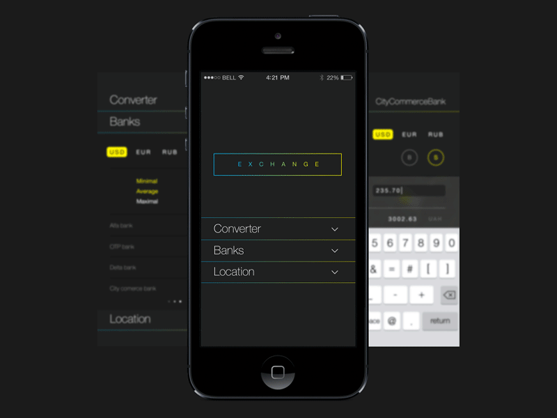 Exchange iOS App