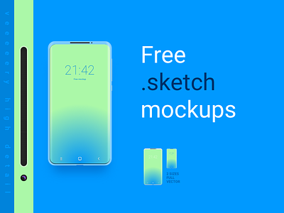 15 daily / free sketch phone mockup 🤙