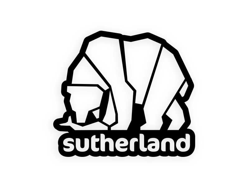 Sutherland Logo animals animate animation design designer geometric graphicdesign logo logos