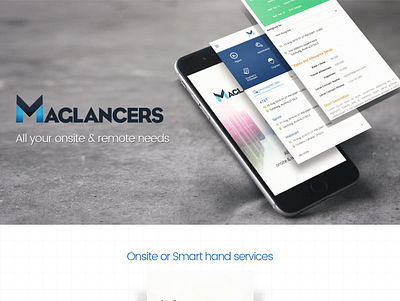 Maglancer brand identity logo design mobile app design mobile ui ui