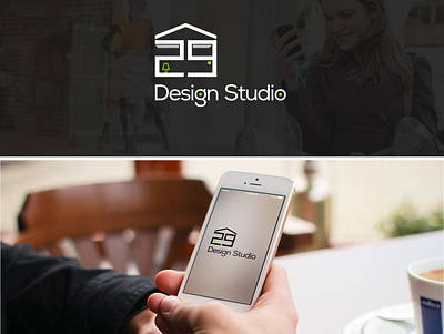 29 Design Studio brand identity creative design logo design typography vector