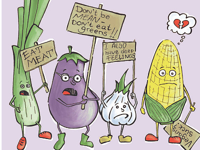 Veggies on Strike