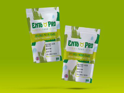 Ento Pro Packaging branding food packaging logo package design packagedesign packaging pattern print typography united kingdom
