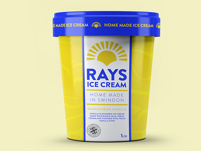 RAYS ICE CREAM TUB