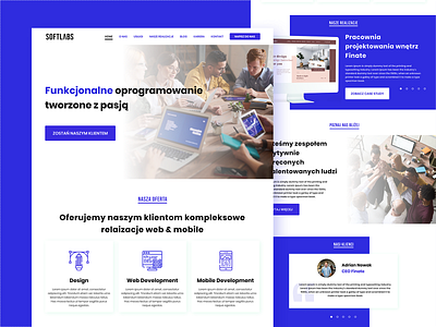 Software house landing page design figma landing page landing page design landing page ui software software company software house ui ui design