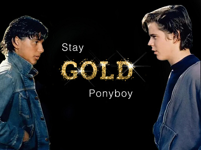 Stay Gold friday reminder stay gold