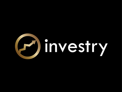 Investry adobe illustrator branding brokerage investing investment logo logo concept logo design stock market stocks vector wealth management