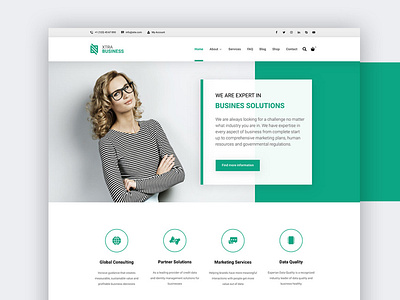 Business WordPress Theme design theme ui ux web designer website wordpress wordpress design wordpress theme xtra