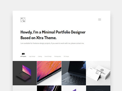 Portfolio WordPress Theme