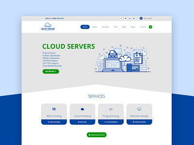 Wordpress Hosting theme