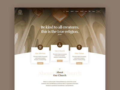 Church WordPress theme