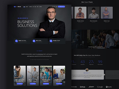 Business solutions agency business corporate firm law lawyer lawyers shop startup ui ux wordpress