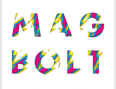 Mag Bolt! art design illustration poster vector