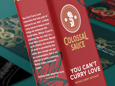 Colossal Sauce branding classical design designer hot sauce identity illustration logo packaging premium