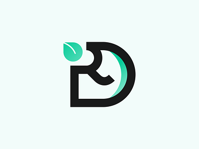 R&D branding design identity illustration logo monogram vector