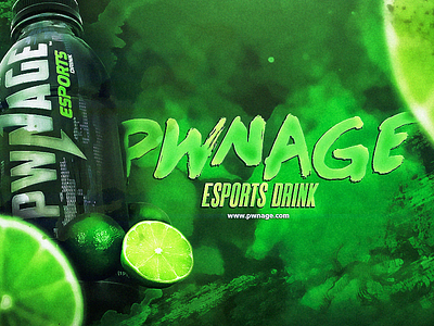 Pwnage Esports Drink Advertisement