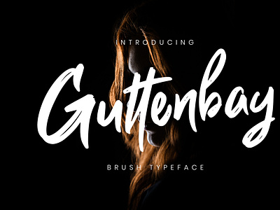 Guttenbay Brush Typeface