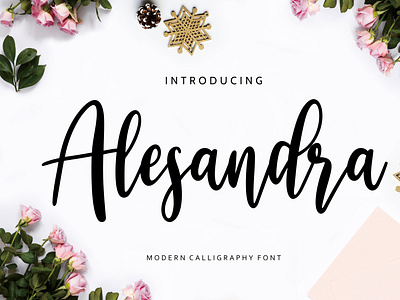 Alesandra Modern Calligraphy