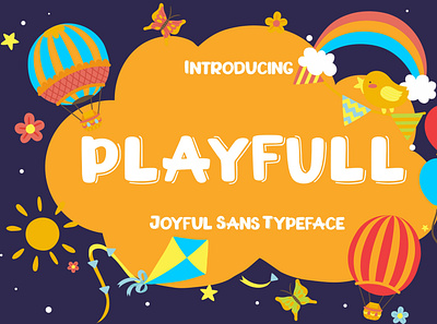 Playfull Joyful Sans handwritten