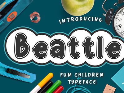 Beattle Fun Children Typeface