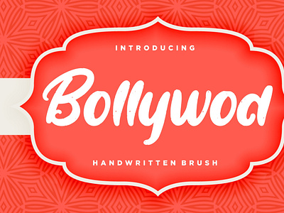 Bollywod Handwritten Brush