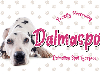 Dalmaspot Dalmatian Spot Typeface handwritten