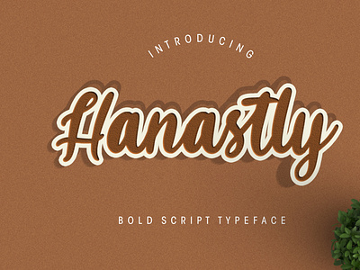 Hanastly Bold Script