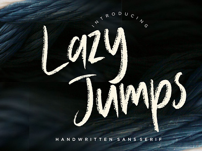 Lazy Jumps Sans Serif
