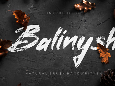 Balinysh Natural Brush Handwritten