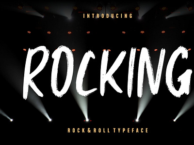 Rocking Rock & Roll Typeface