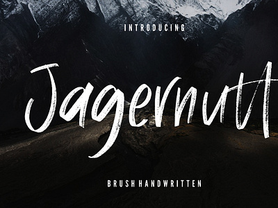 Jagernutt Brush Handwritten