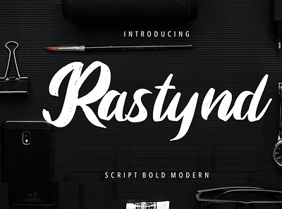 Rastynd Script Bold Modern branding brush calligraphy handwriting handwritten logo quotes script signature typography