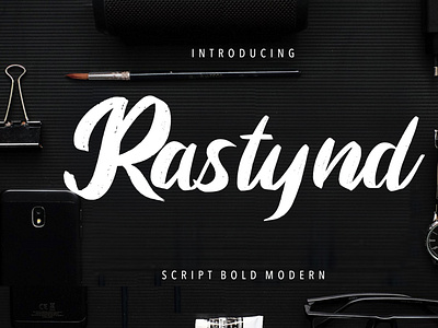 Rastynd Script Bold Modern