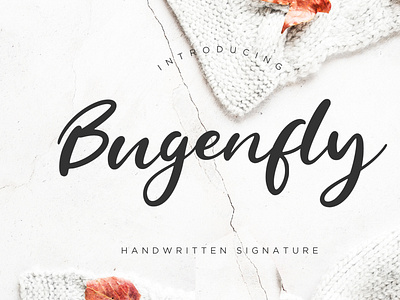 Bugenfly Handwritten Signature