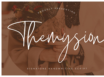 Themysion Signature Handwriting branding brush calligraphy handwriting handwritten logo quotes script signature typography