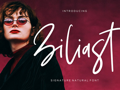 Ziliast Signature Natural Font