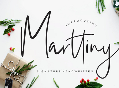 Marttiny Signature Handwritten branding brush calligraphy handwriting handwritten logo quotes script signature typography