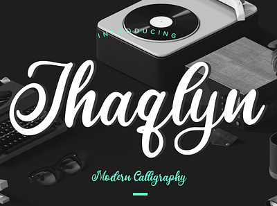 Jhaqlyn Modern Calligraphy branding brush calligraphy handwriting handwritten logo quotes script signature typography