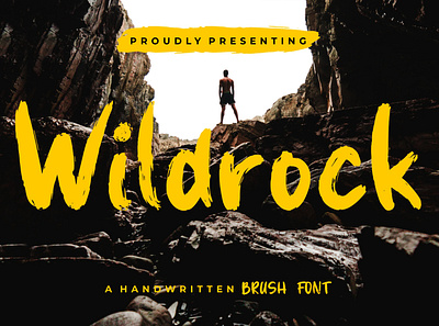 Wildrock Handwritten Brush Font branding brush calligraphy handwriting handwritten logo quotes script signature typography