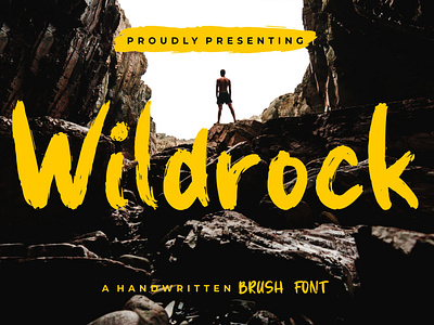 Wildrock Handwritten Brush Font