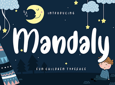 Mandaly Fun Children Typeface happy