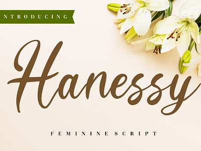 Hanessy Feminine Script