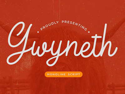 Gwyneth Monoline Script