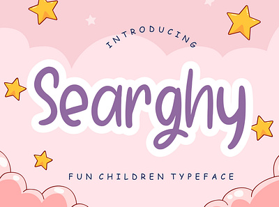 Searghy Fun Children Typeface happy