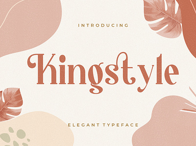 Kingstyle Elegant Serif branding classy condensed display handdrawn handlettering handwritten handwritting sans serif serif