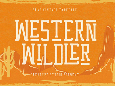 Western Wildler Slab Vintage