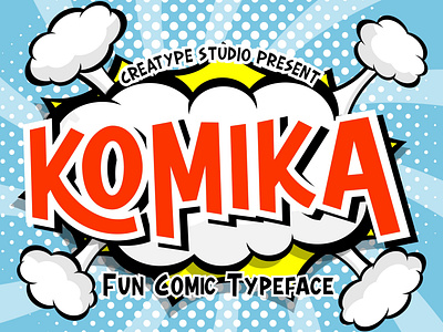 Komika Fun Comic Typeface