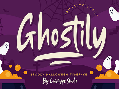 Ghostily Spooky Halloween Typeface children children font font fonts free free fonts free fun font free fun fonts handwritten