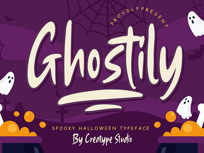 Ghostily Spooky Halloween Typeface