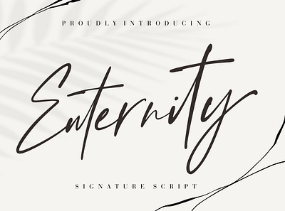 Enternity Signature Script font fonts free free fonts free script font free script fonts handwritten script script font